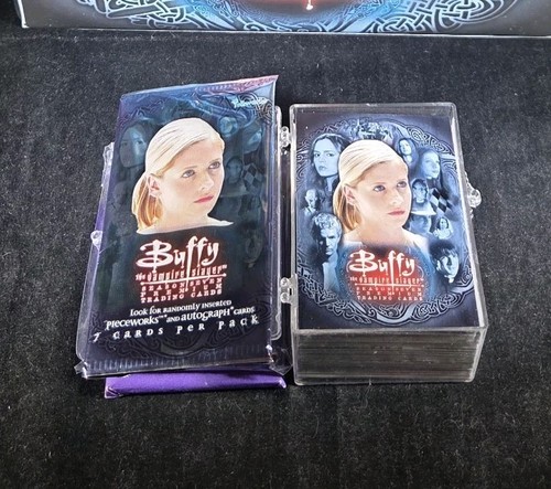 Buffy season trading - trading, cards